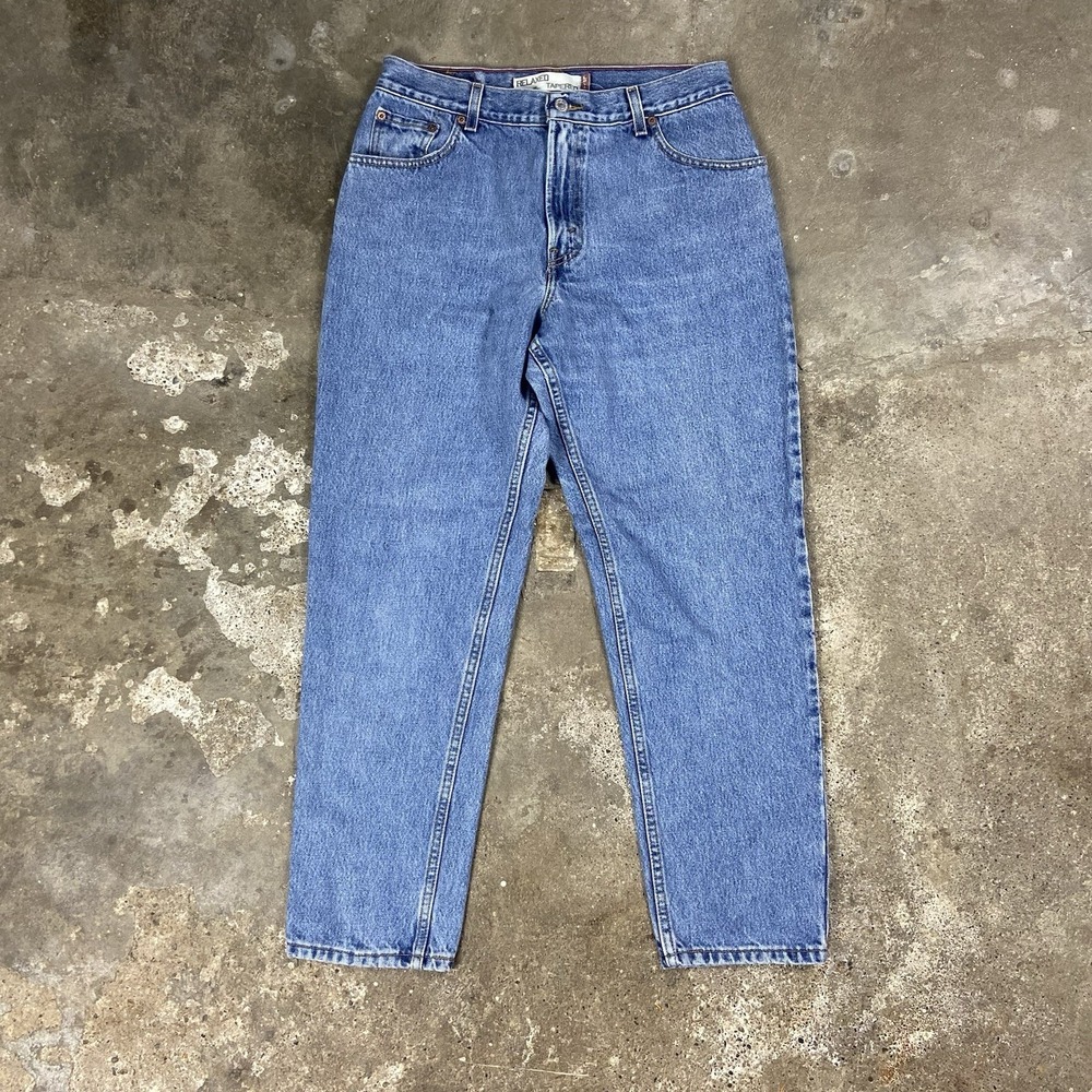 Vintage Levi's 550 Jeans Women's Size 32x29 Blue Denim Relaxed Tapered Fit